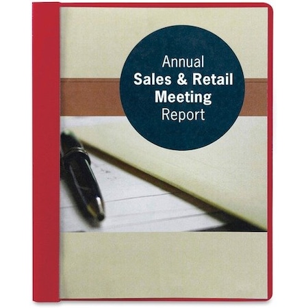 Smead COVER, REP, 8.5X11, .5IN, RD,  SMD87461